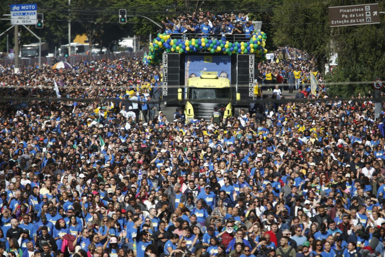 Aplausos Para Bolsonaro Prefeito Cantor E Carta De Lula Marcha Para