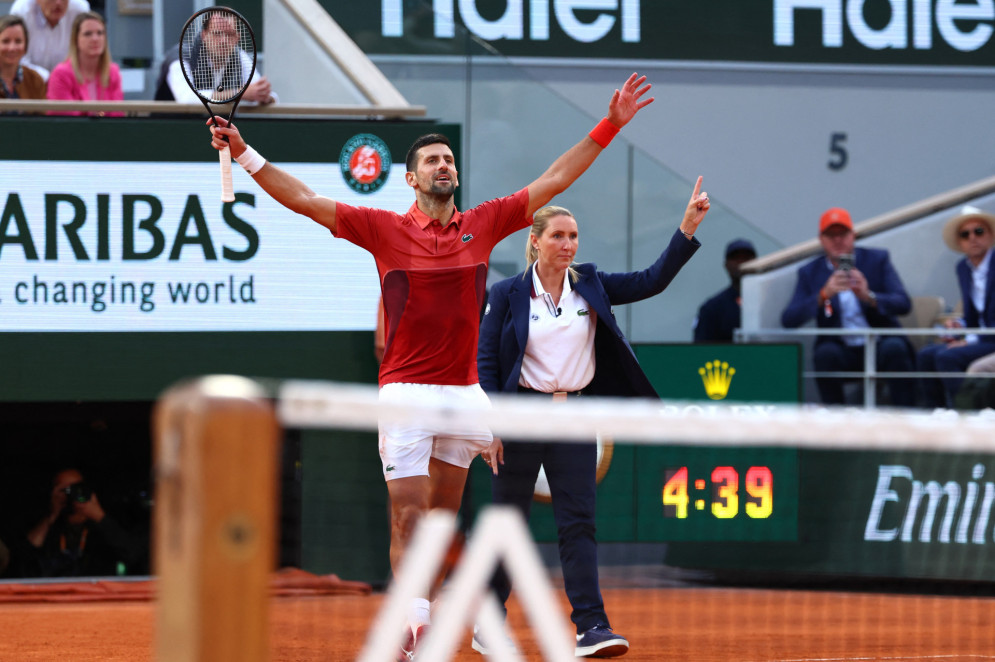 Djokovic vira sobre Cerúndolo e vai às quartas em Roland Garros