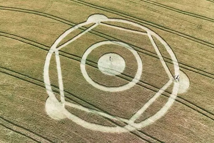 Marca misteriosa aparece em plantação no sul do Brasil