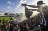 Torcida do Ceará em treino aberto promovido pelo clube 