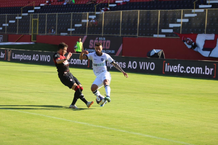 Ceará jogou bem, mas não venceu o Vitória em Salvador. Foto: Felipe Santos/cearasc.com.