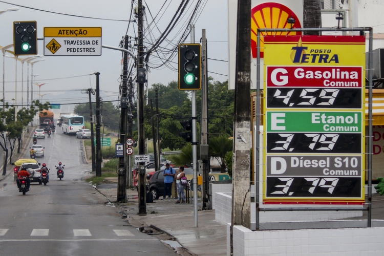 Aumento da gasolina foi o principal responsável pelo aumento da inflação na Capital