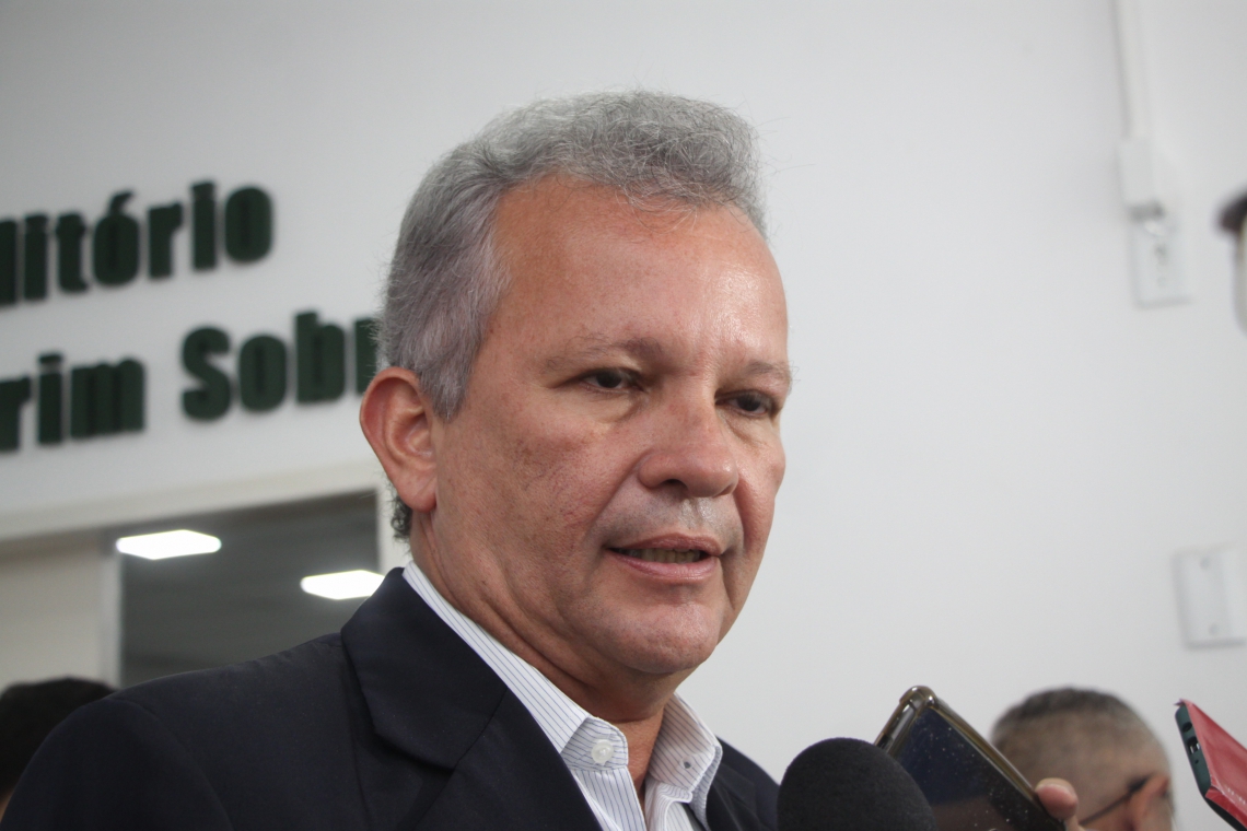 FORTALEZA, CE, BRASIL, 11-03-2019: André Figueredo, deputado federal. Associação dos Municipios do Ceará, faz encontro com a bancada Federal, em sua sede, na rua Maria Tomazia, no bairro Aldeota. (Foto: Mauri Melo/O POVO). (Foto: Mauri Melo)