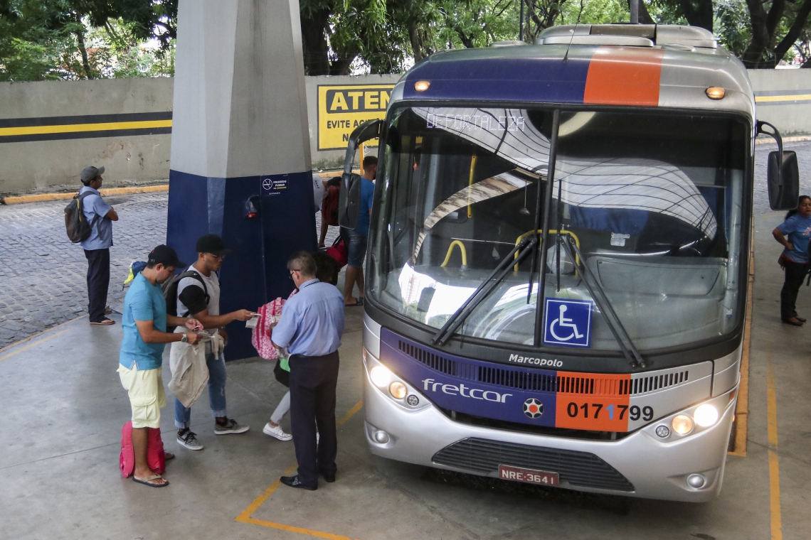 ￼FRETCAR operava nas rodoviárias de Fortaleza, Itapipoca e Quixadá (Foto: ALEX GOMES/ 1/3/2019)