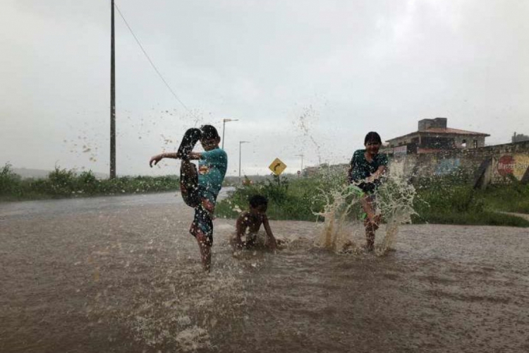 LAVRAS DA Mangabeira, no Cariri, registrou chuva intensa no fim de semana
