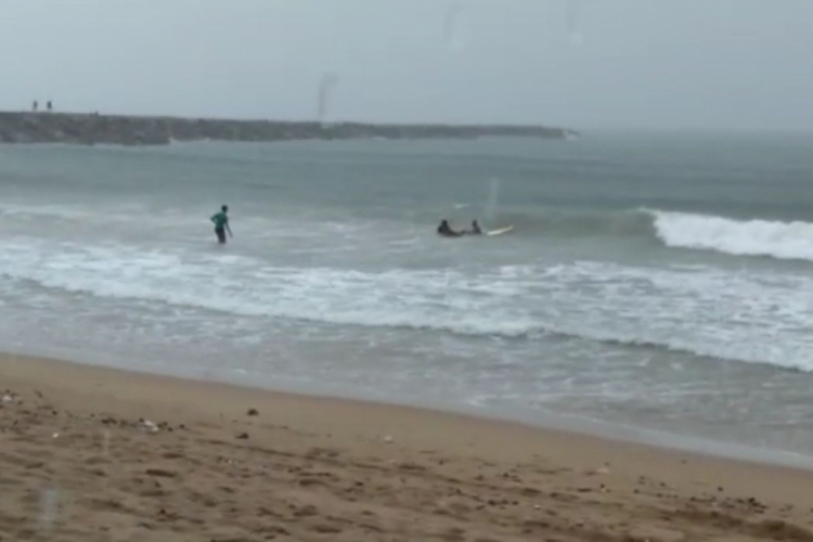 Acidente ocorreu na praia da Leste Oeste