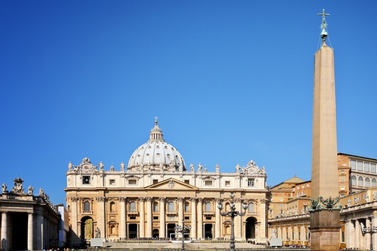 Imagem da Basílica de São Pedro, no Vaticano