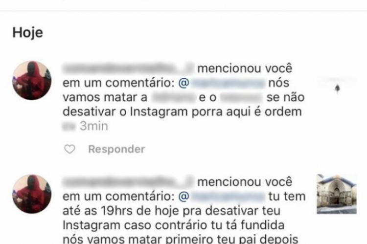 Vítima foi ameaçada por estudante de Direito que criou perfil fake de facção criminosa 