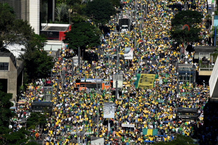 Avenida Paulista voltará a ser palco de atos a favor do presidente Jair Bolsonaro