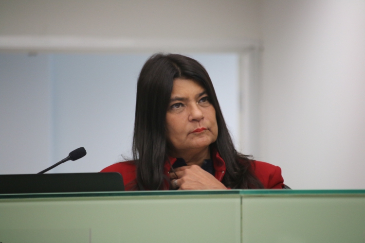 Ex-senadora e atual corregedora do Tribunal de Contas do Ceará, Patrícia Saboya