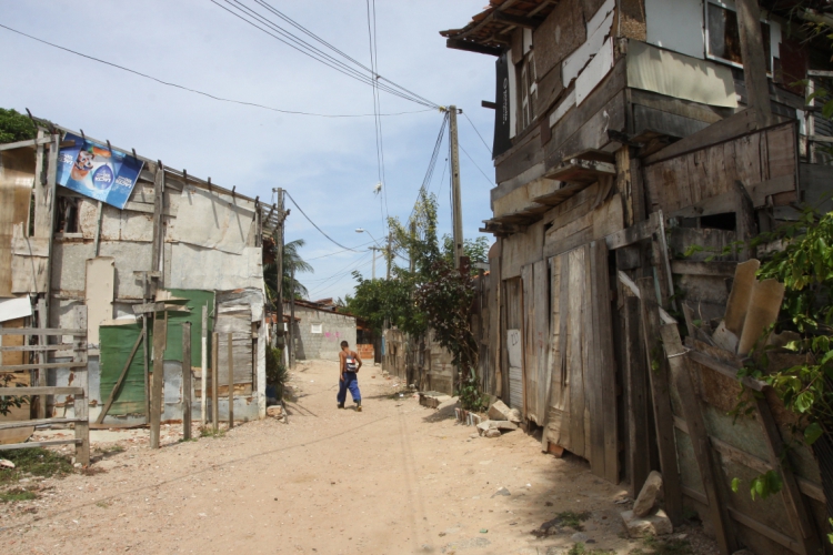 Famílias pobres da periferia