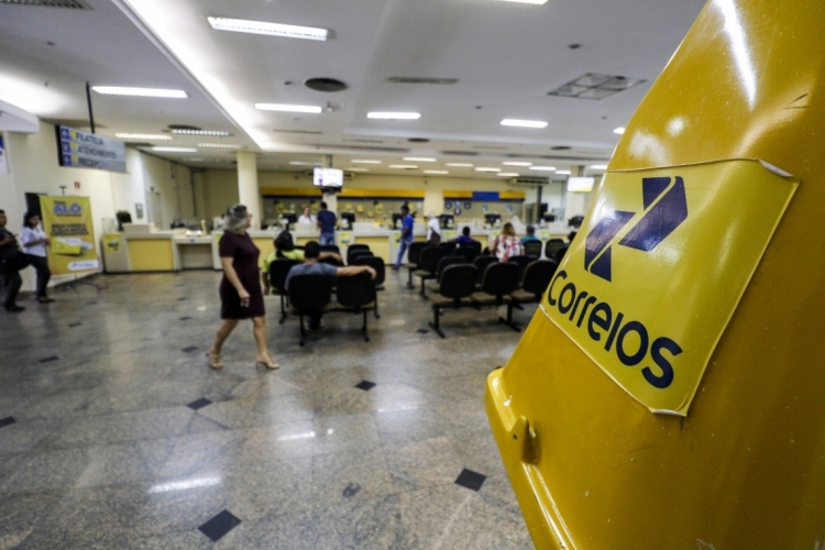 Agência dos Correios no Centro de Fortaleza