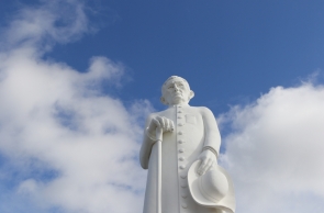 JUAZEIRO DO NORTE, CE, BRASIL, 28.07.2019: Estatua de Padre Cicero. Geositio do Horto.  (Fotos: Fabio Lima/O POVO)