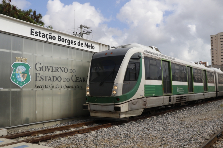 Vagão do Metrofor na estação Borges de Melo. Novos concursados devem se apresentar na sede do órgão