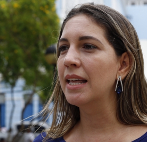 Larissa Gaspar diz que comportamento é diferente com as vereadoras