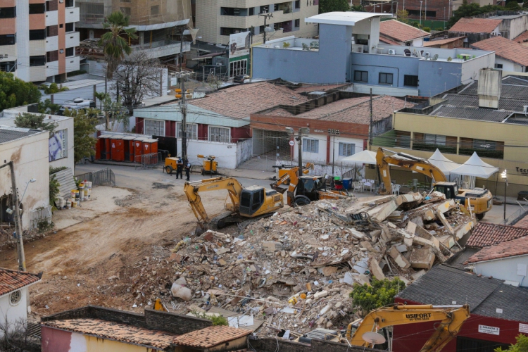 Nove pessoas morreram na queda do prédio, ocorrida em 15 de outubro de 2019