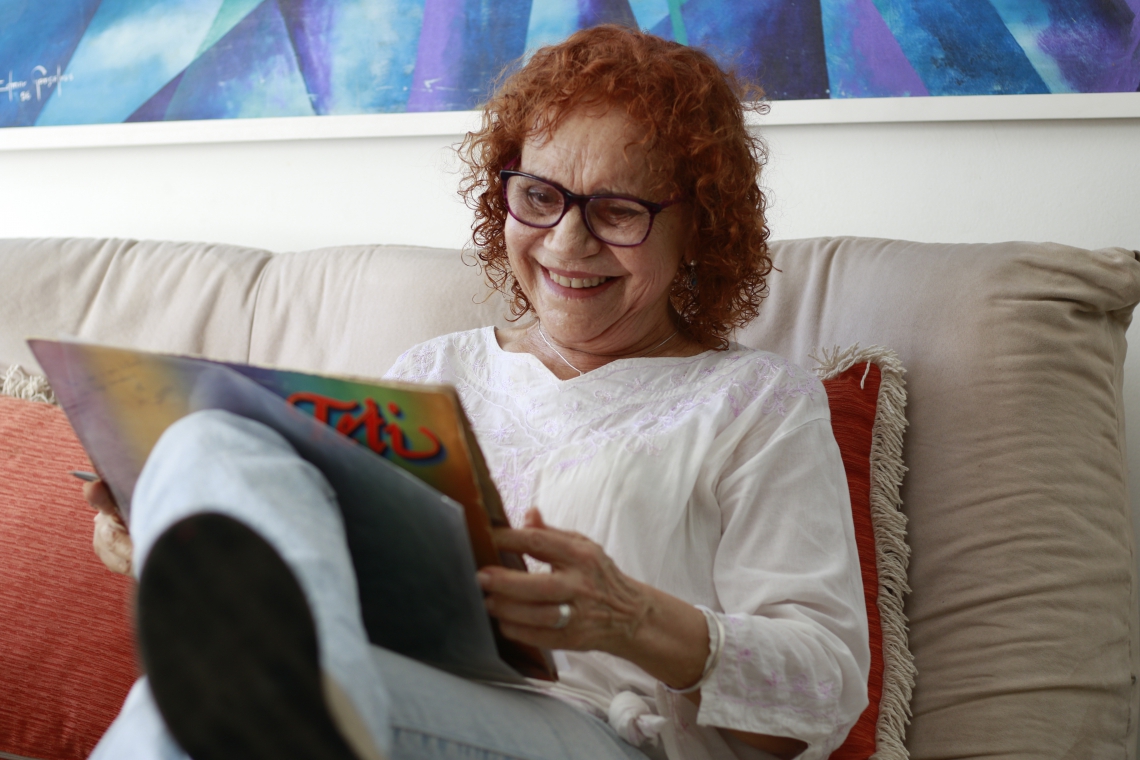 FORTALEZA, CE, Brasil. 05.11.2019: 40 anos do disco da cantora Teti. (Fotos: Deísa Garcêz/Especial para O Povo) (Foto: DEÍSA GARCÊZ/Especial para O POVO)