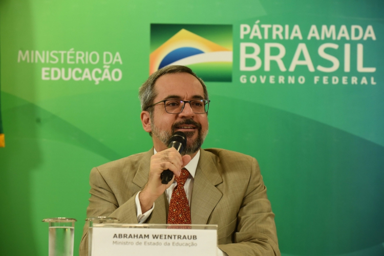 Ministro da Educação Abraham Weintraub