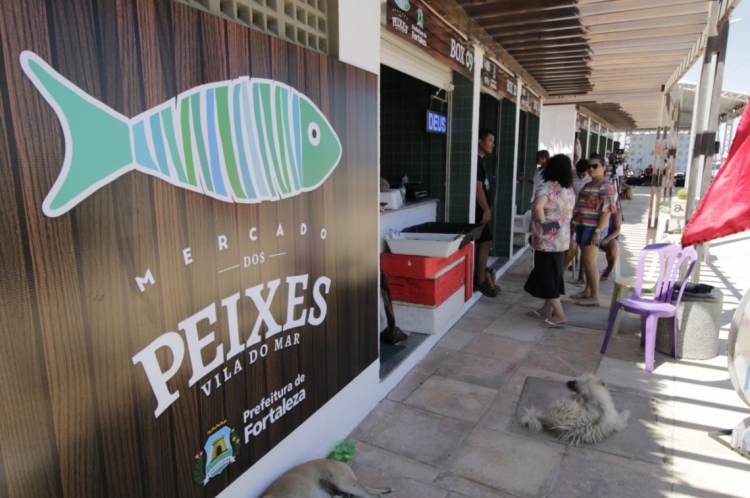 Mercado dos Peixes da Barra do Ceará foi inaugurado neste sábado