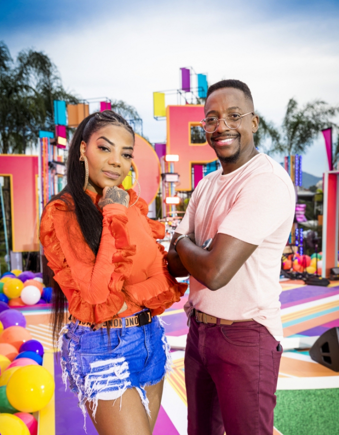 Ludmilla e Mumuzinho no Só Toca Top - Foto: Divulgação/TV Globo