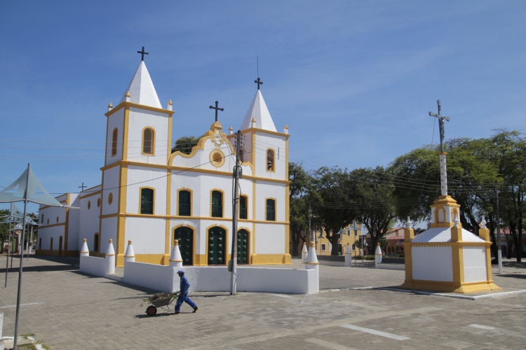 Igreja matriz de Aquiraz, datada do século XIX