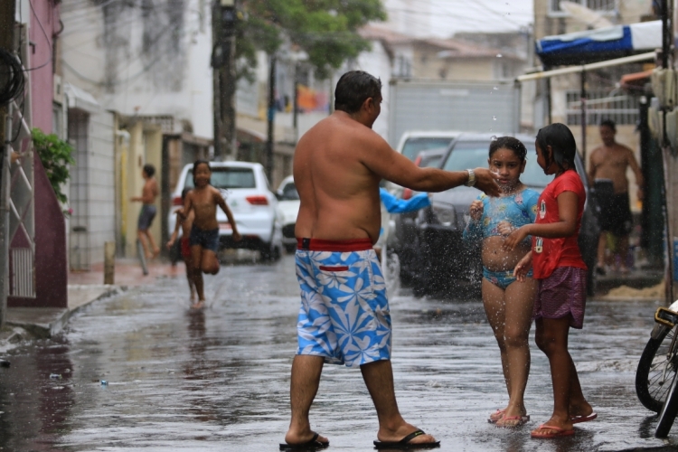 FORTALEZA registrou 25,6 milímetros até as 7 horas de ontem