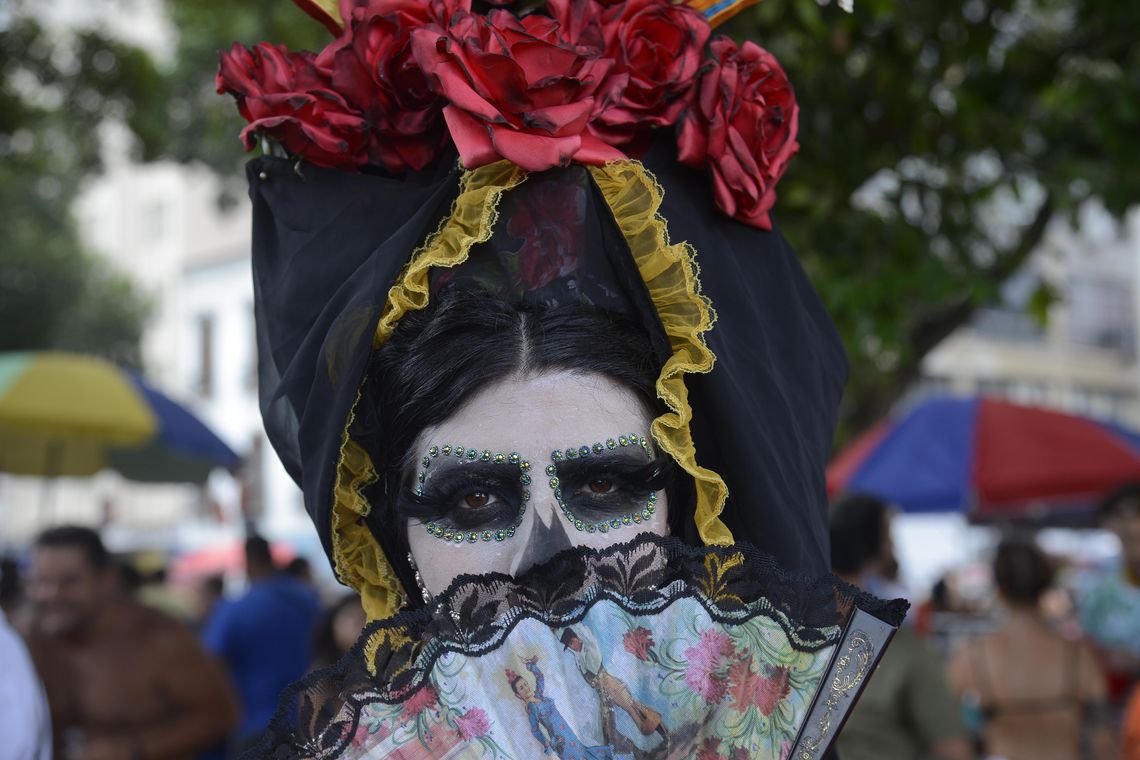 Blocos fazem a abertura não oficial do carnaval de rua no centro do Rio de Janeiro (Foto: Tomaz Silva/Agência Brasil)