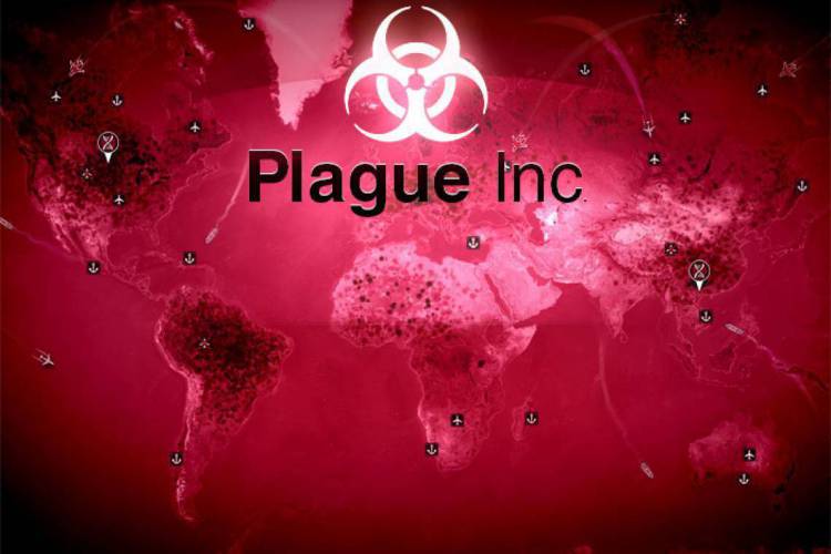 No jogo Plague Inc. o objetivo é criar uma epidemia que se espalhe mundialmente