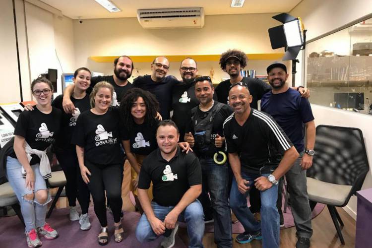 EQUIPE da Gavulino Filmes. Inscrições para os testes de elenco podem ser feitas até o dia 20 deste mês
