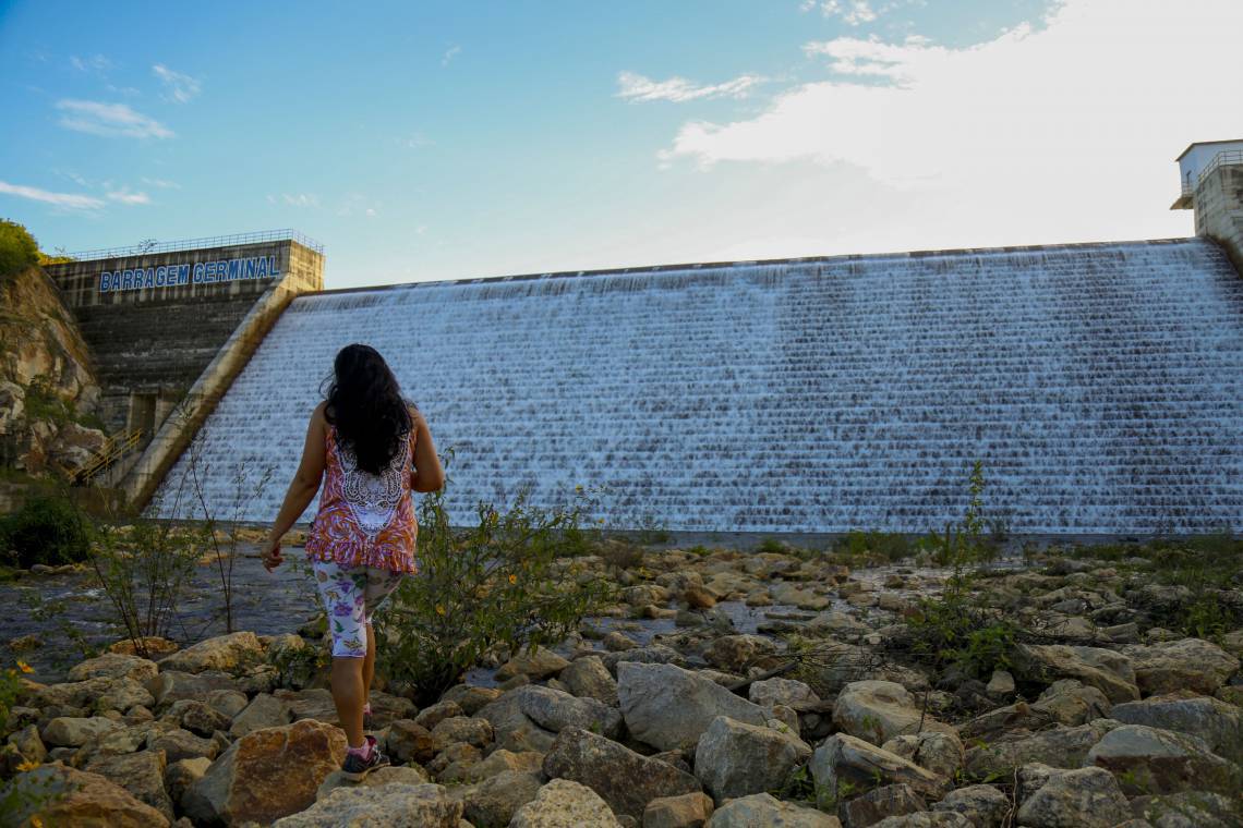 ￼Obras de segurança hídrica estão entre os afetados (Foto: AURELIO ALVES)