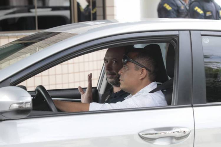 Ivo Gomes chegando ao Hospital do Coração em Sobral