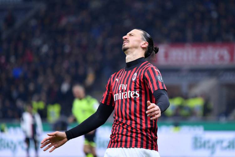 Ibrahimovic estará fora do Milan até setembro 