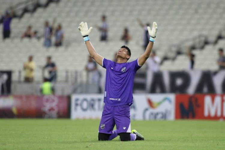 Diogo Silva, goleiro do Ceará, foi herói do título do Brasileirão de Aspirantes