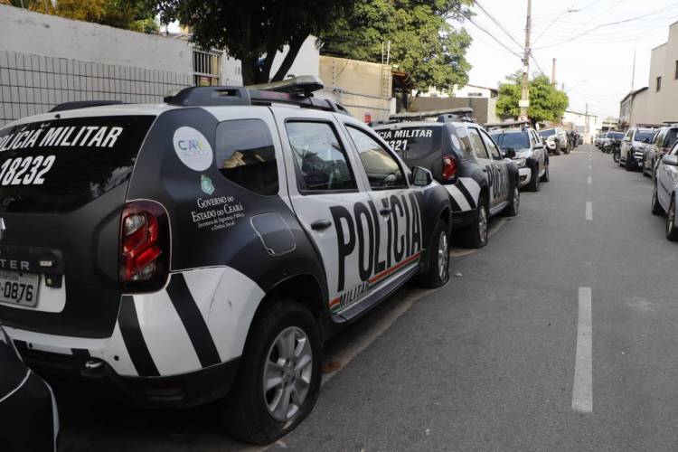 18º Batalhão de Policia, no bairro Antonio Bezerra (Foto: MAURI MELO/O POVO)