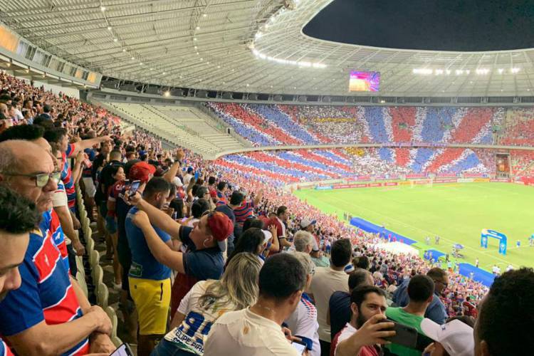 Torcida do Fortaleza está ausente da Arena Castelão desde março de 2020