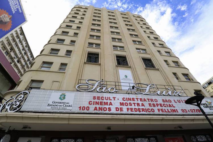 Cineteatro São Luiz é um dos equipamentos fechados devido à pandemia de coronavírus