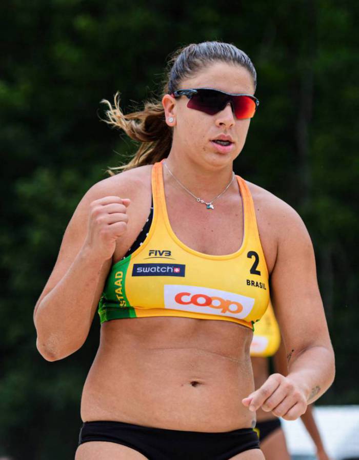 Rebecca Silva - atleta de vôlei de praia (Foto: Divulgação/FIVB )