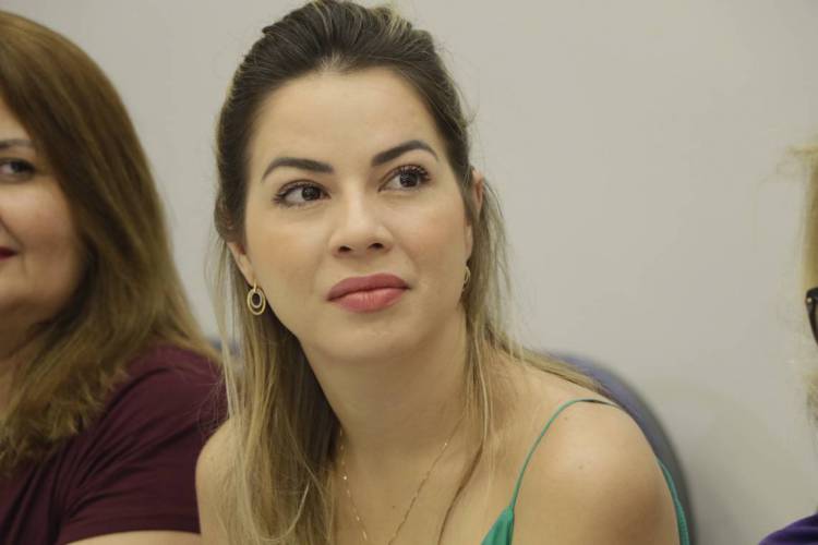 Ónelia Santana, primeira dama do Ceará