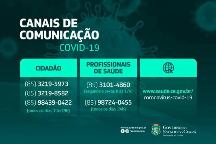  A população pode ligar para os números 3219-5973, 3219-8582 e 98439-0422 