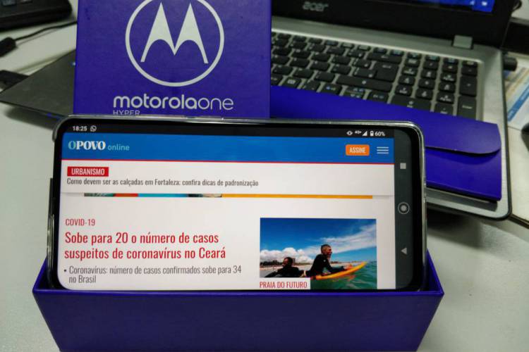 Motorola One Hyper entrega câmeras interessantes e carregamento ultra-rápido