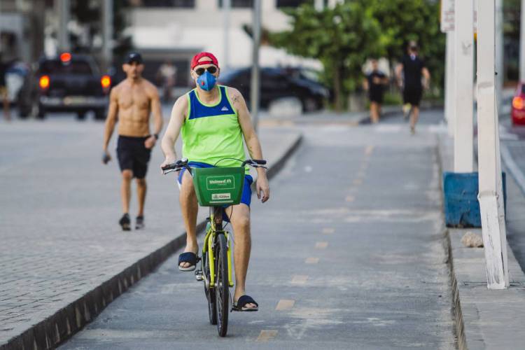 Atividade física ao ar livre deverá ocorrer apenas de forma individual