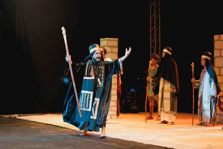 Paixão de Cristo do último ano em Pacajus