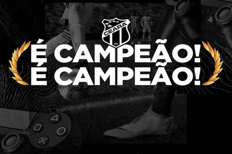 Ceará conquistou o seu primeiro título em Fifa Pro a nível estadual 