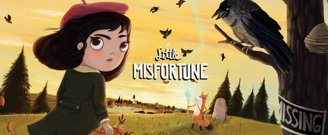 Jogo online Little MisFortune reúne aventura e terror em sua história