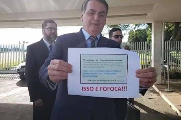 Bolsonaro vem travando constantes embates com ex-ministro Sérgio Moro