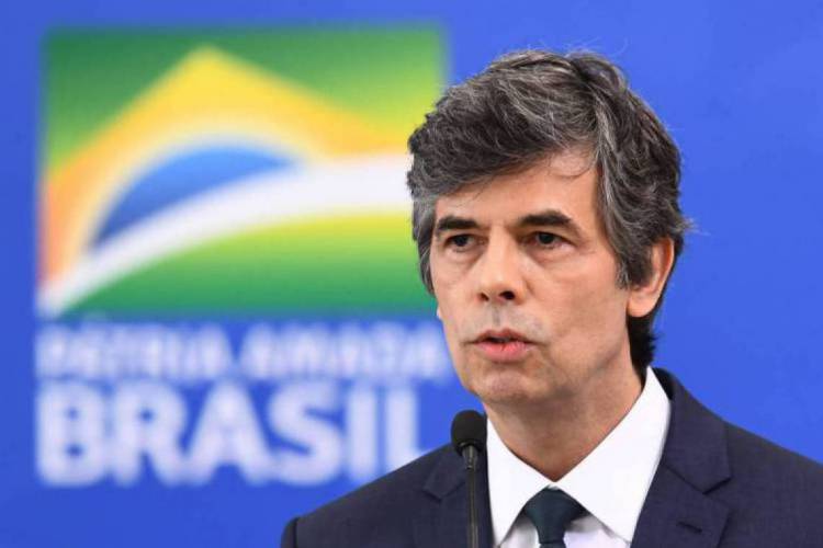 O ex-ministro teve uma passagem curta no cargo, devido a divergências com o presidente Jair Bolsonaro (Sem partido)
