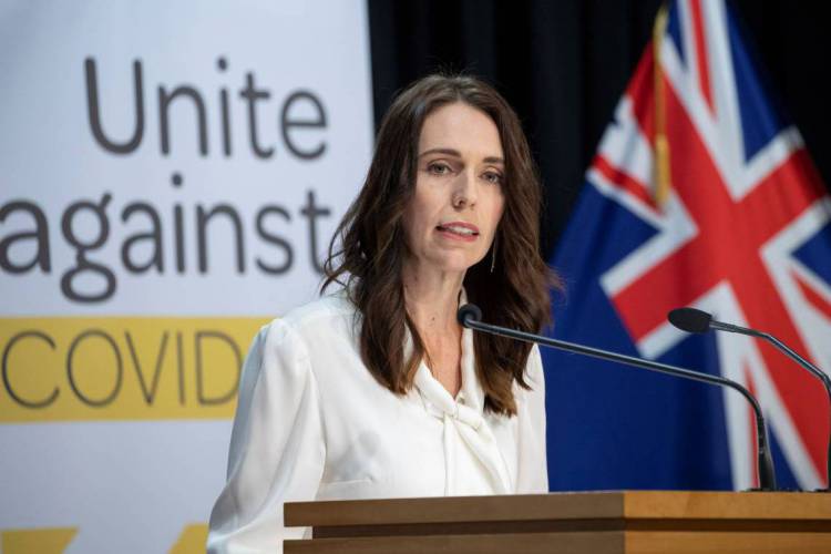 Primeira-ministra da Nova Zelândia, Jacinda Ardern