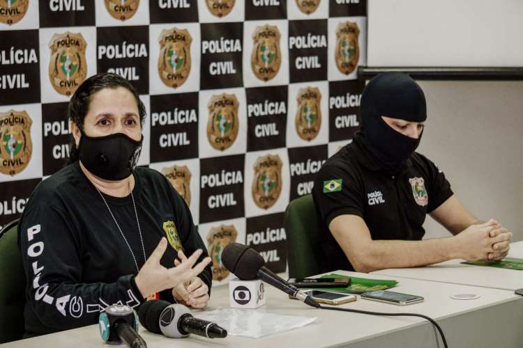 Delegacia de Combate à Exploração da Criança e Adolescente (Dceca), que tem à frente a delegada Yasmin Teixeira da Dceca, conduziu as investigações (Foto: Júlio Caesar /O POVO)