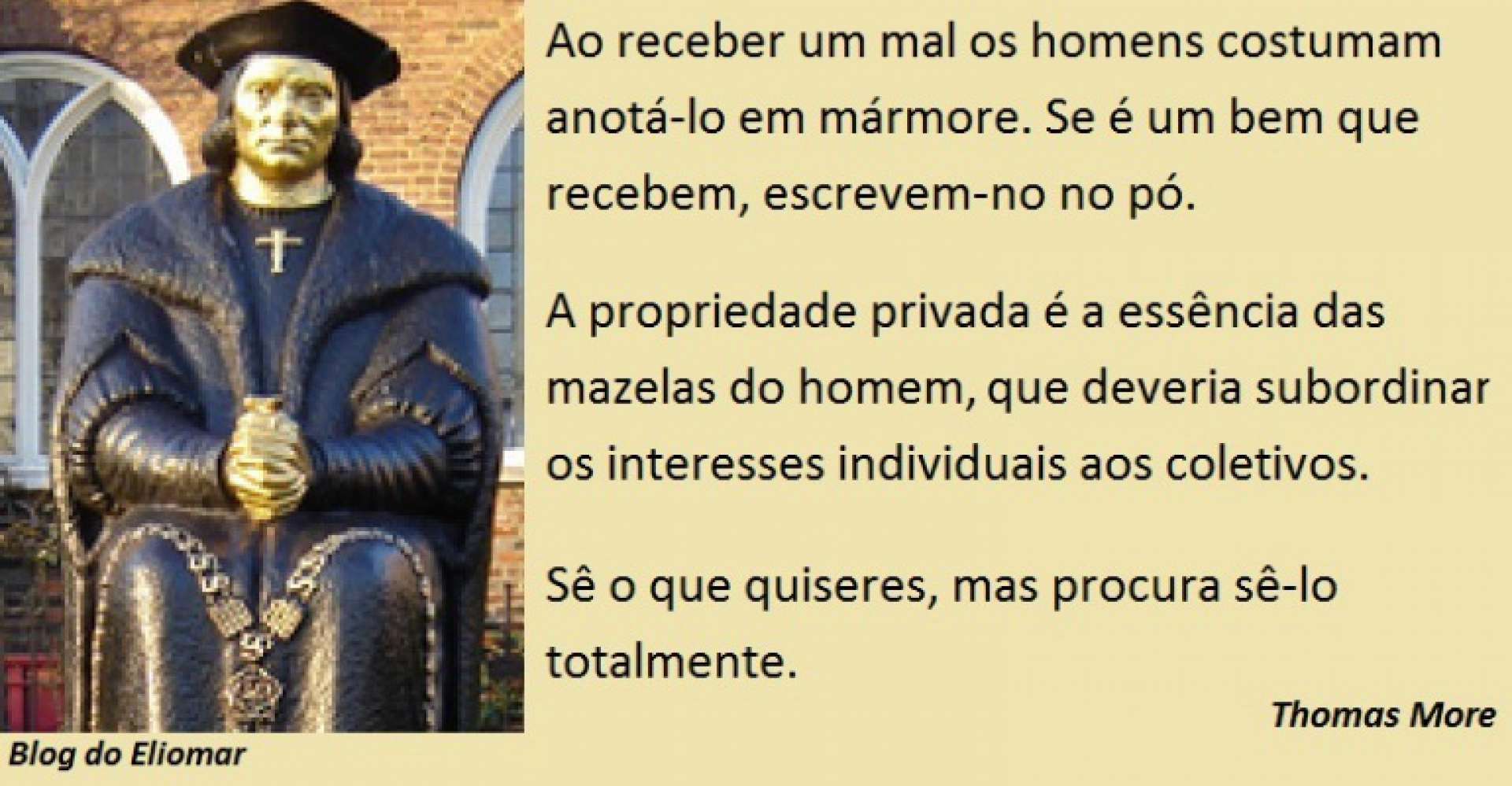 Há 543 anos nascia o filósofo, diplomata, e escritor inglês Thomas More |  eliomar-de-lima | OPOVO+