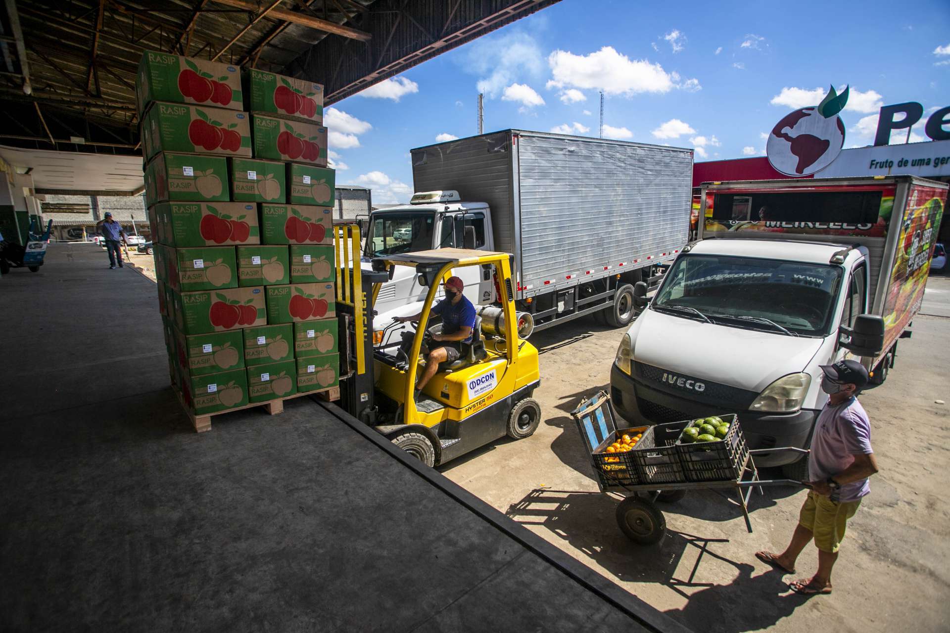 Reforma garantiu mais espaço para o trânsito de mercadorias no Estado(Foto: FCO FONTENELE)